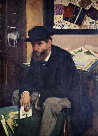 Edgar Degas The Amateur oil painting image